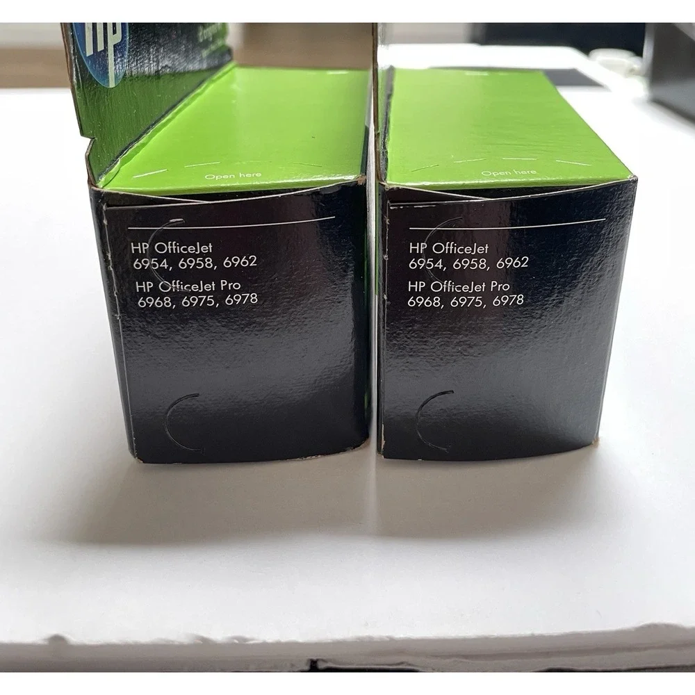 HP 902XL Set 2 Black Ink for Office Jet & OfficeJet Pro. New Sealed Exp 11/2022
